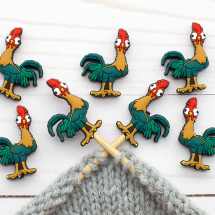 F&P Rooster | Stitch Stoppers Point Protectors Knitting