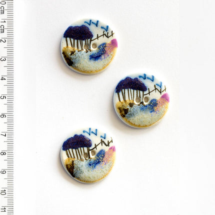 IB Fashion Buttons - Medium Size 3 Piece Sets