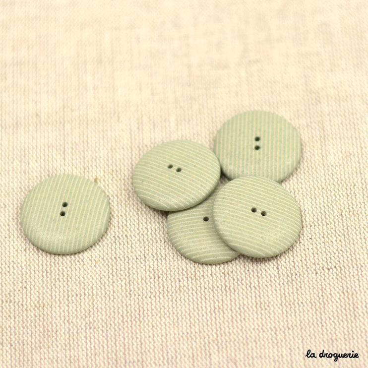 Plouhinec button striped pawn 28 mm
