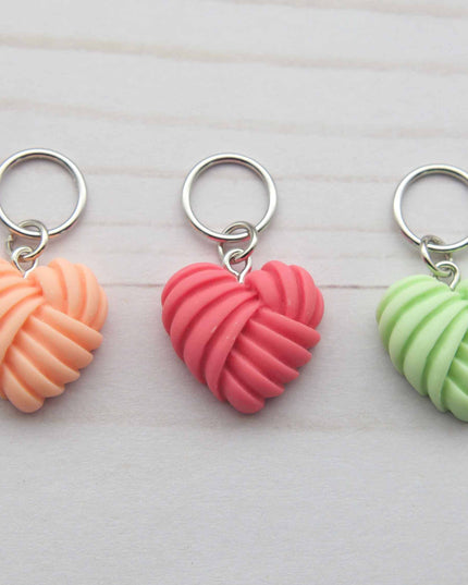 Heart Knots | Stitch Markers Knitting Notions