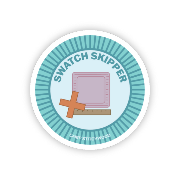 Swatch Skipper Badge Sticker