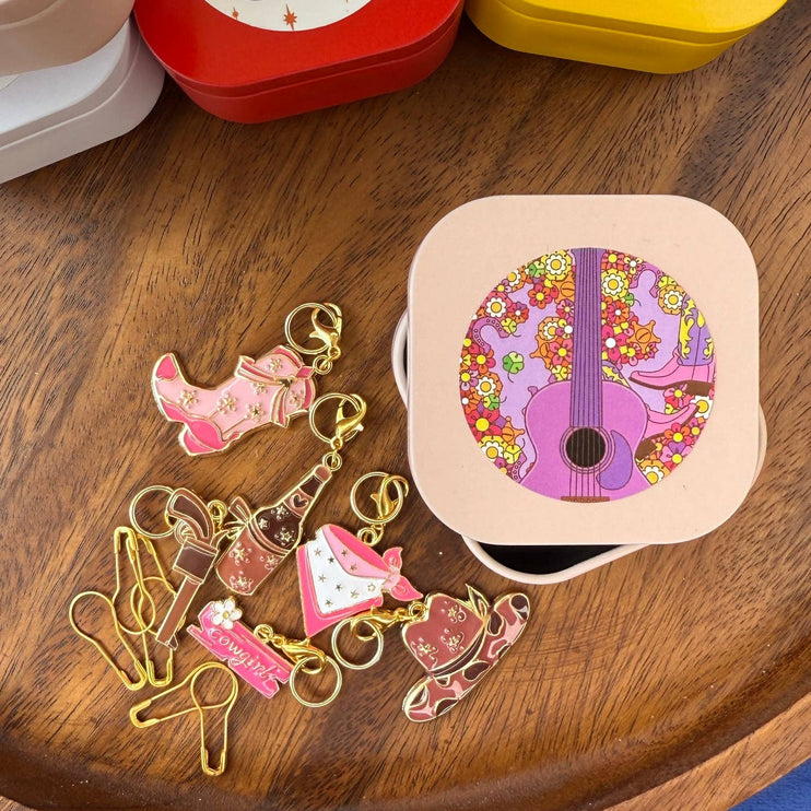 Cowgirl Summer Stitch Markers