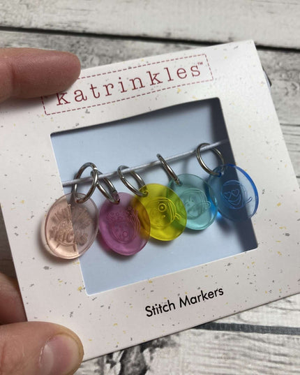 Knitmoji Stitch Marker Set: Official Workbook