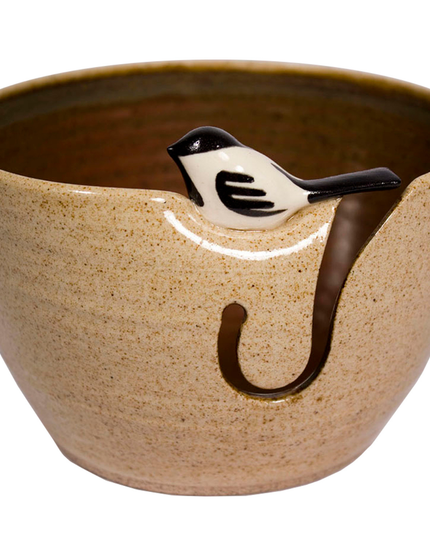 Ceramic Birdie Yarn Bowl