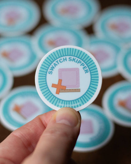 Swatch Skipper Badge Sticker