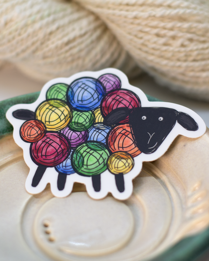 Fiber Arts Themed Stickers