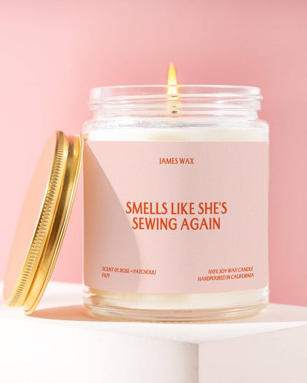 Smells Like She's Sewing Again Candle