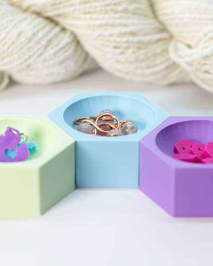 Magnetic Hexagon Notons Dishes