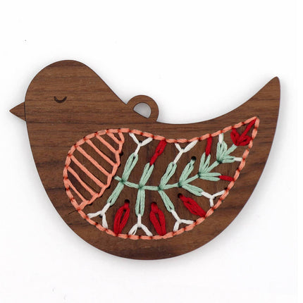 Kiriki Press Walnut Wood Ornaments