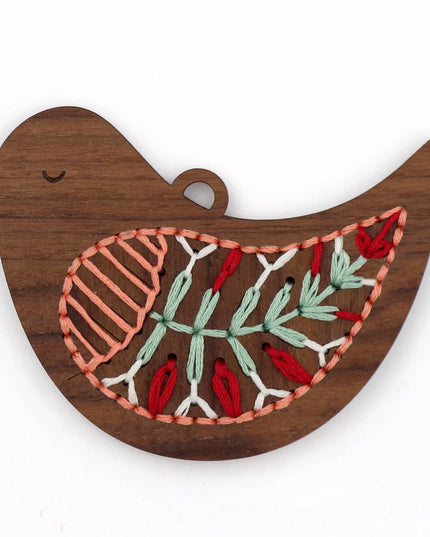 Kiriki Press Walnut Wood Ornaments