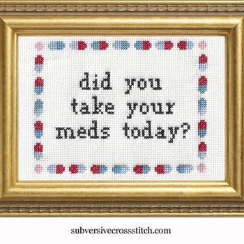 Subversive Cross Stitch Kits