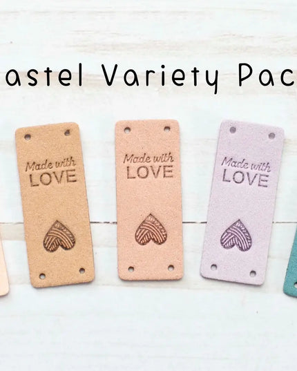 Made With Love Fold Over Tags