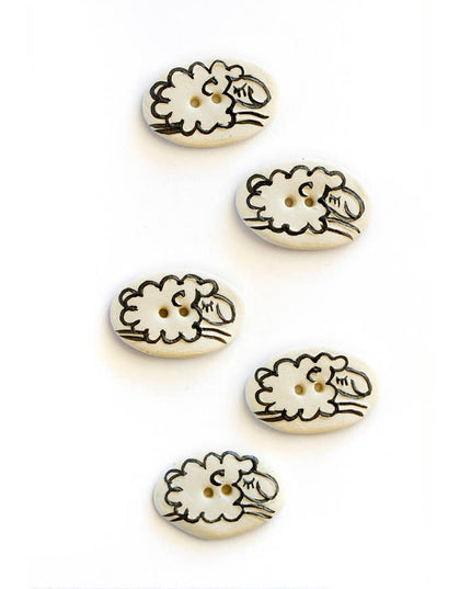 IB Novelty Buttons - Medium Size 5 Piece Sets