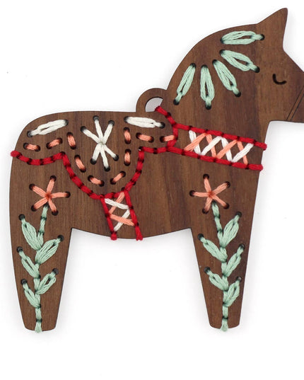 Kiriki Press Walnut Wood Ornaments