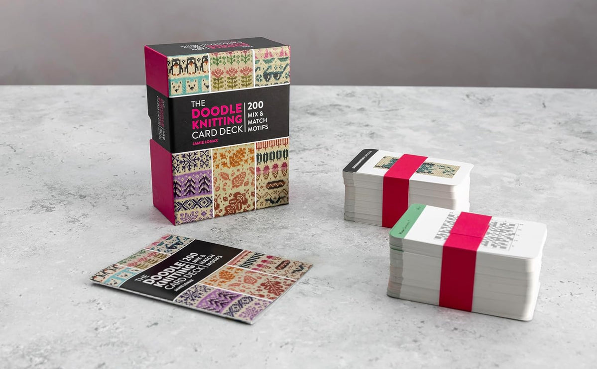 Doodle Knitting Flash Cards