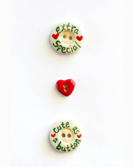 IB Children's Buttons - Medium Size 3 Piece Sets
