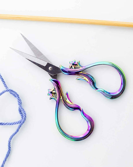 Star Dust Rainbow Embroidery Scissors