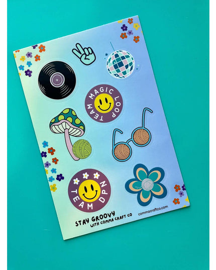 Comma Craft Vinyl Stickers