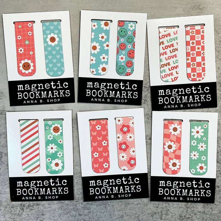 Daisy Daze Collection Magnet Bookmarks