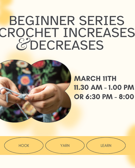 Beginner Series - Crochet Basics with Cari - Increases & Decreases