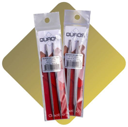 CG Quad SS Tips 4"