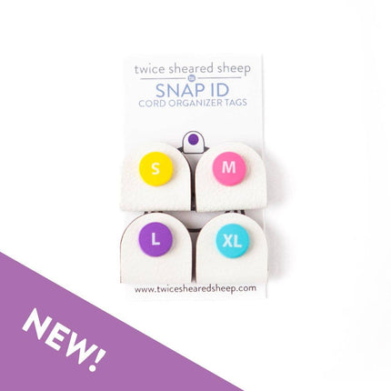 Snap ID Cord Organizer Tags - Universal
