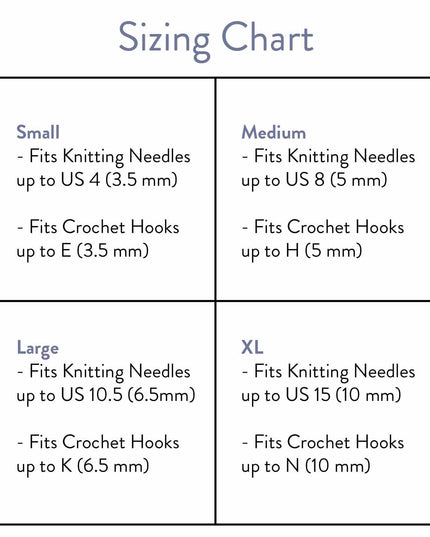 Amethyst Knitting or Crochet Stitch Markers