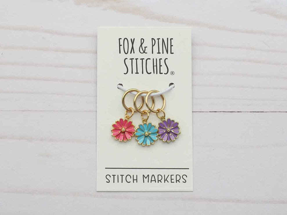 Daisy | Stitch Markers