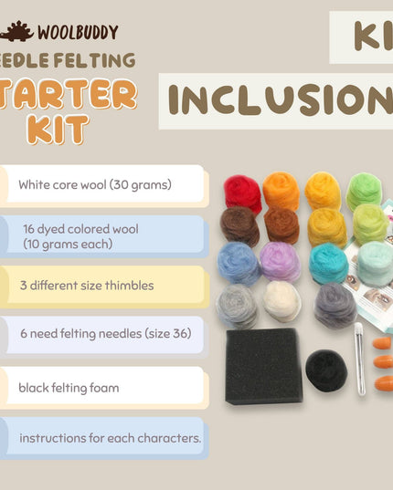 Needle Felting Starter Kit