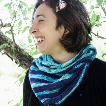 Diminishing Colors Cowl Kit - Mary Ann Sock