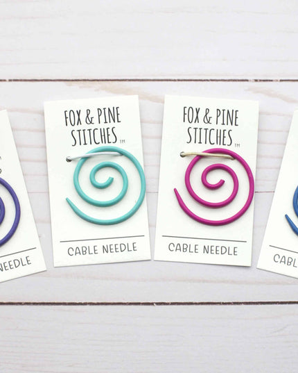 Colorful Spiral | Cable Needle