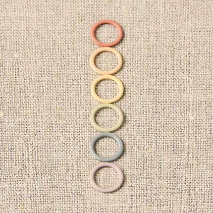 Earth Tones Ring Stitch Markers