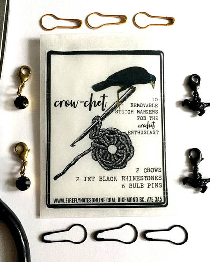 Crow-chet Stitch Markers