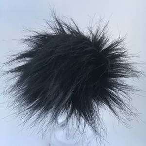 Pom Pom with Snap-Luxury Faux Fur